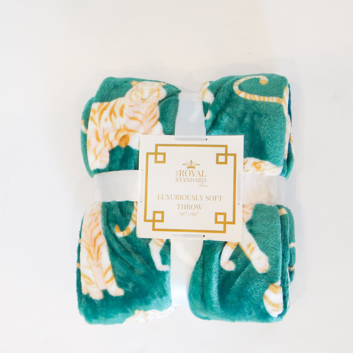 Chloe Tiger Throw Blanket