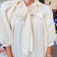 Vanilla Ruffle Top
