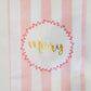 Merry Script Hand Towel