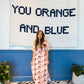 Orange Prowl Midi Dress
