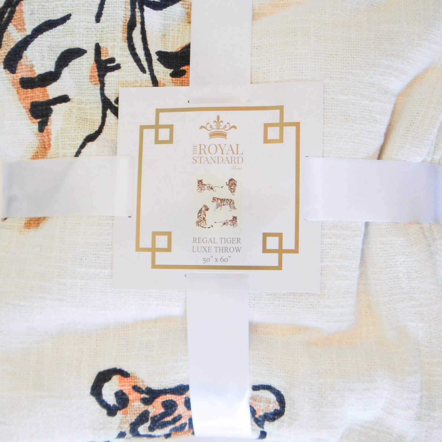 Regal Tiger Luxe Throw