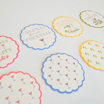 Cocktail First Paper Coaster