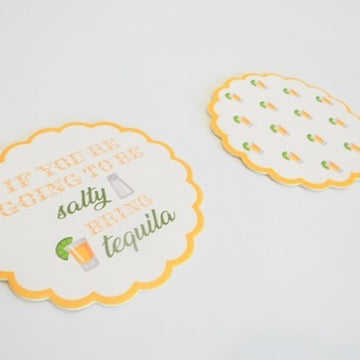 Cocktail First Paper Coaster