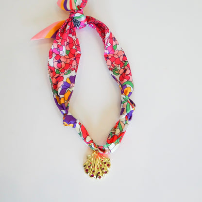 Scarf Charm Necklace