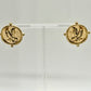 Coin Eagle Earrings