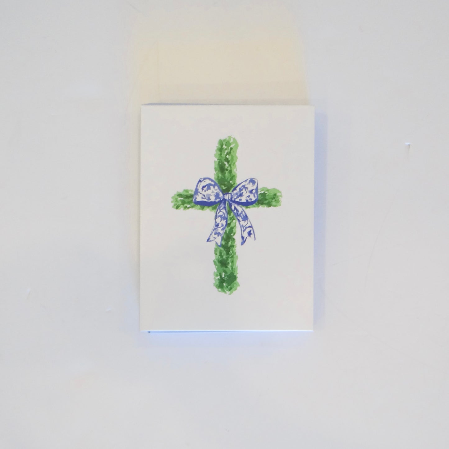 Boxwood Cross Stationery Set