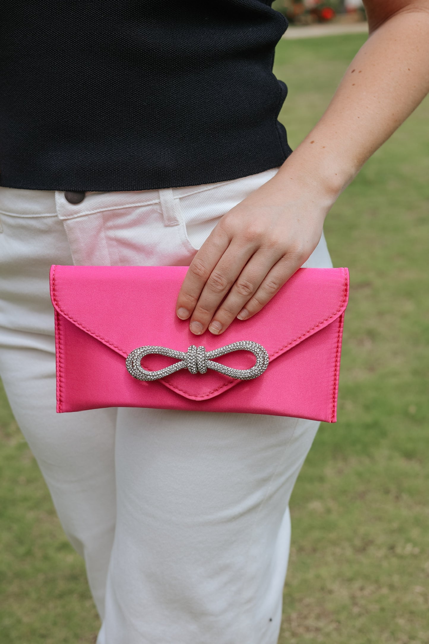 Fancy Clutch with Bow