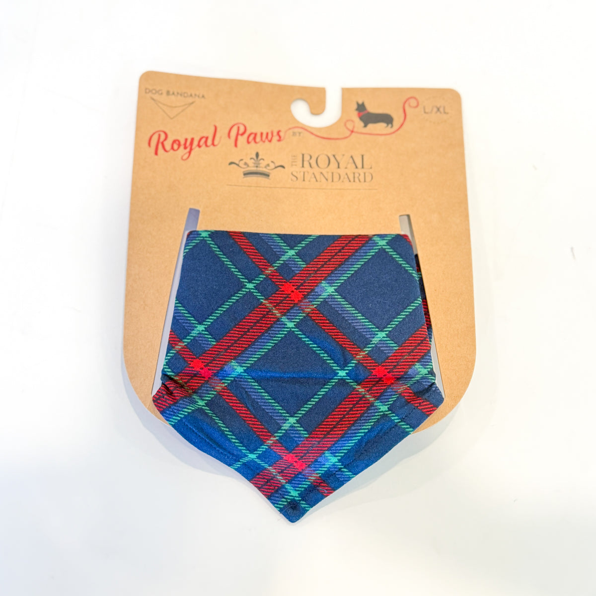 Layton Plaid Dog Bandana