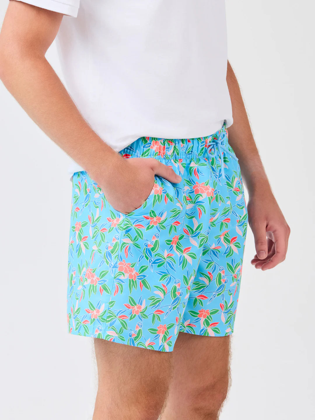 Tiki Tropics Mens Swim Trunks