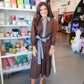 Cocoa Blue Maxi Dress