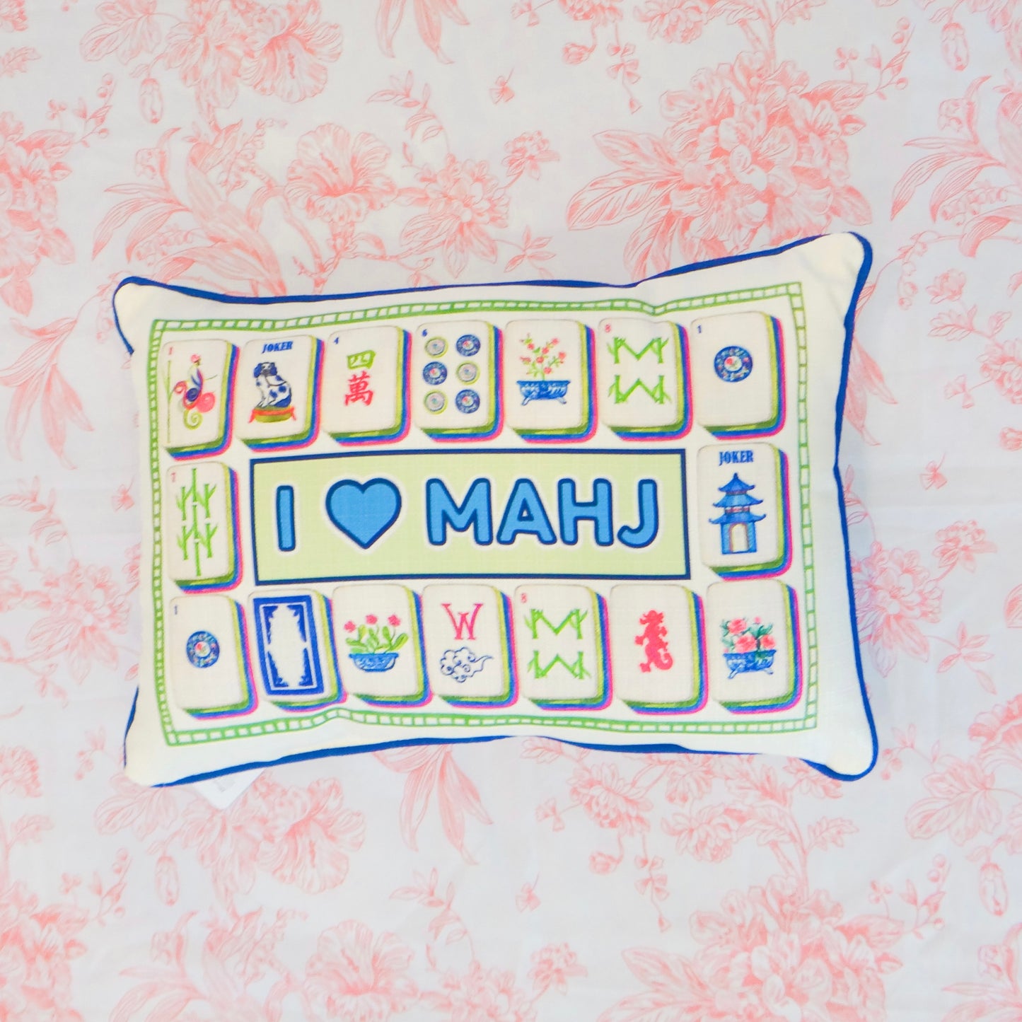 I Love Mahj Pillow