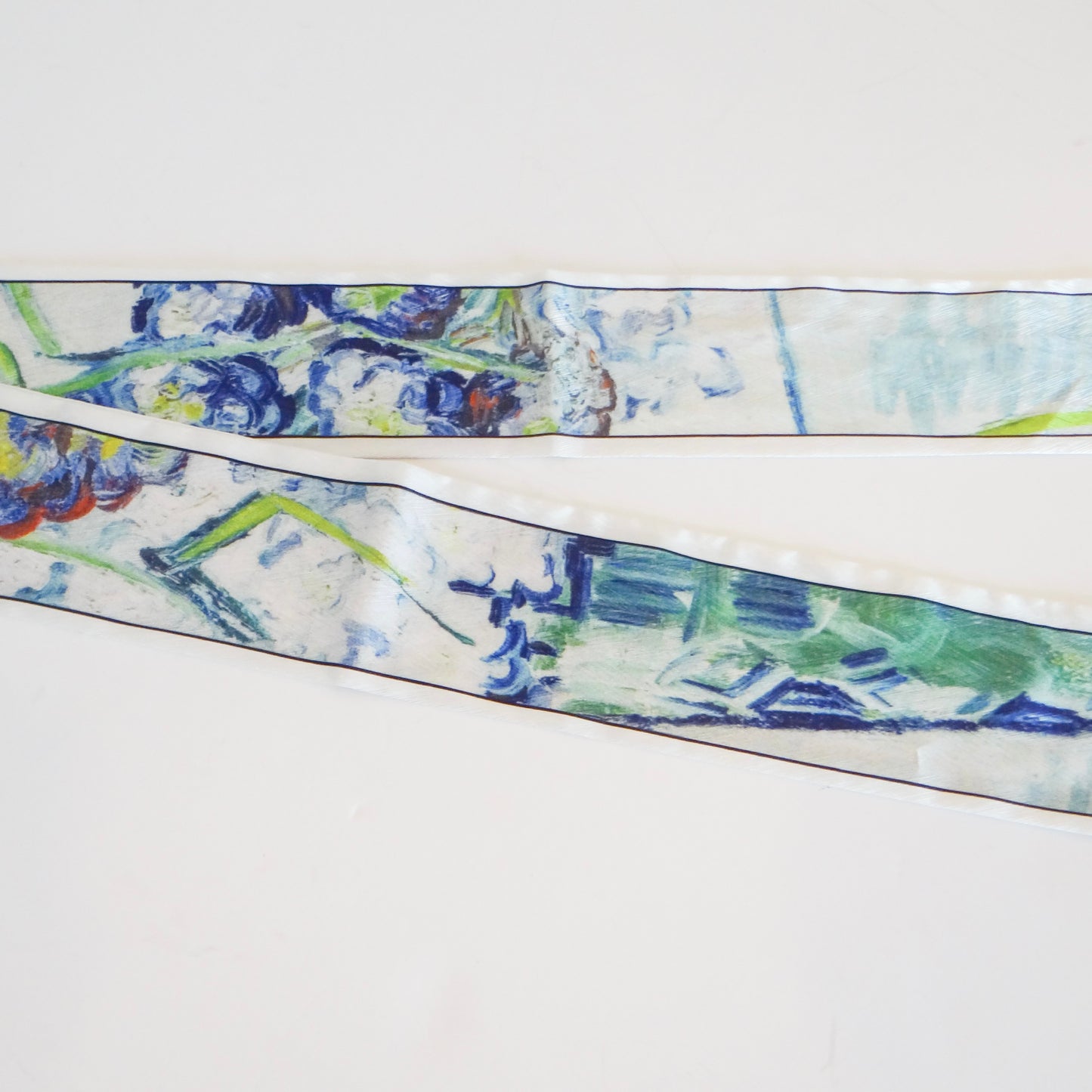 Blue Iris Skinny Scarf