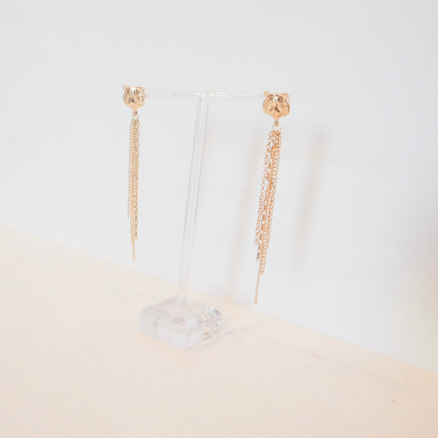 Tiger Dangle Earrings