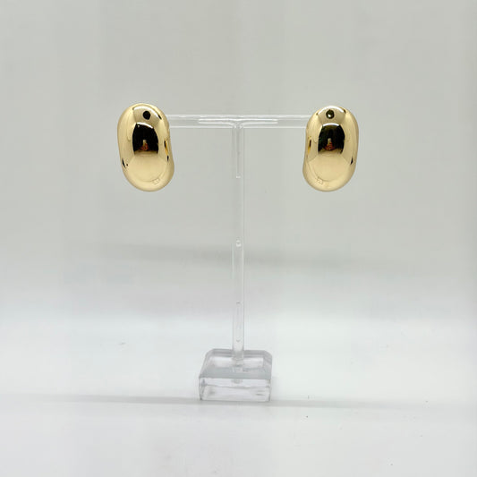 Earring of the Week - Big Gold Studs