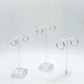 Skinny Gold Hoops