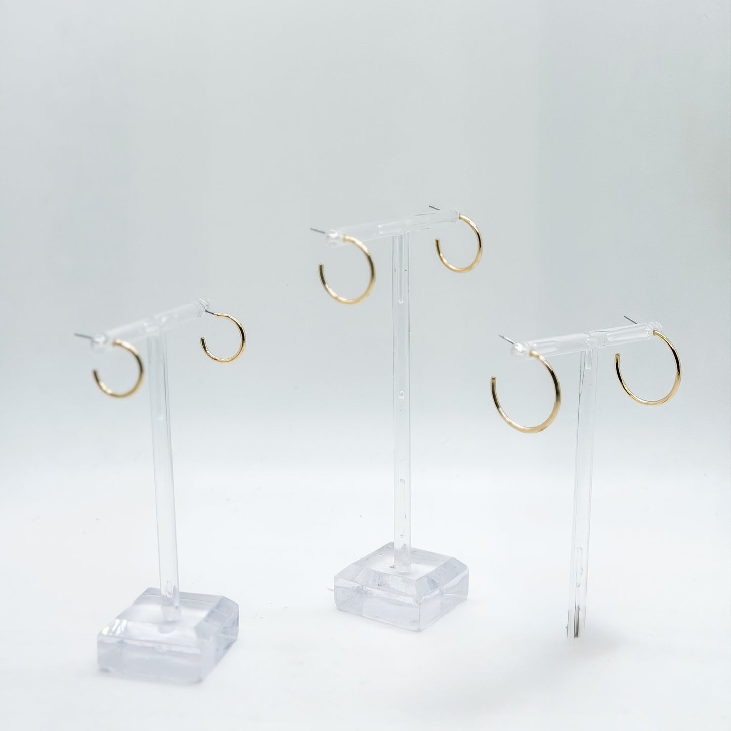 Skinny Gold Hoops