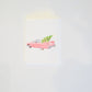 Pink Cadillac Christmas Card