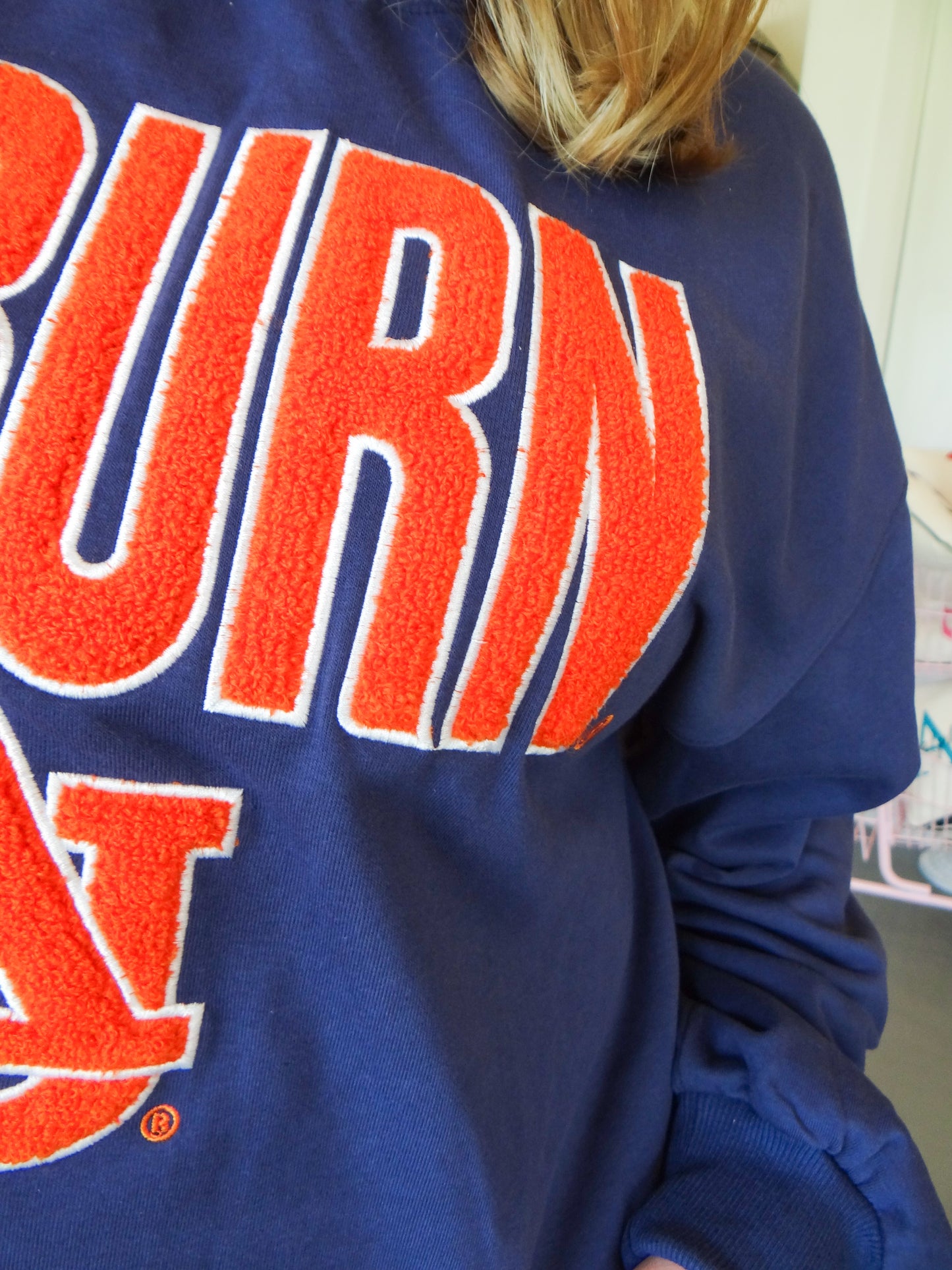 Varsity Auburn Mock Neck