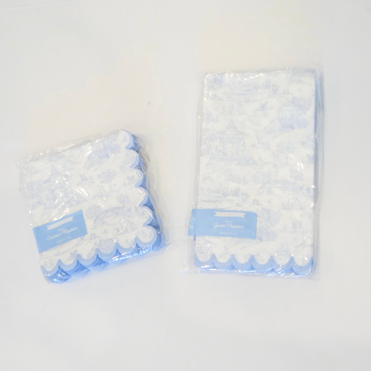 Blue Animal Toile Napkins