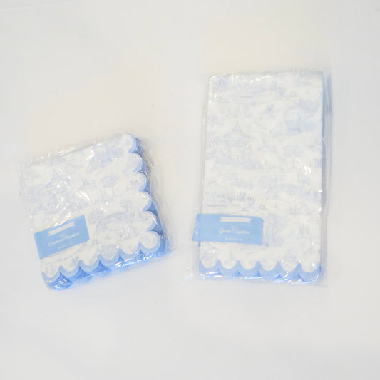 Blue Animal Toile Napkins