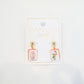 Mahjong Tile Dangle Earrings