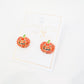 Pave Pumpkin Earrings