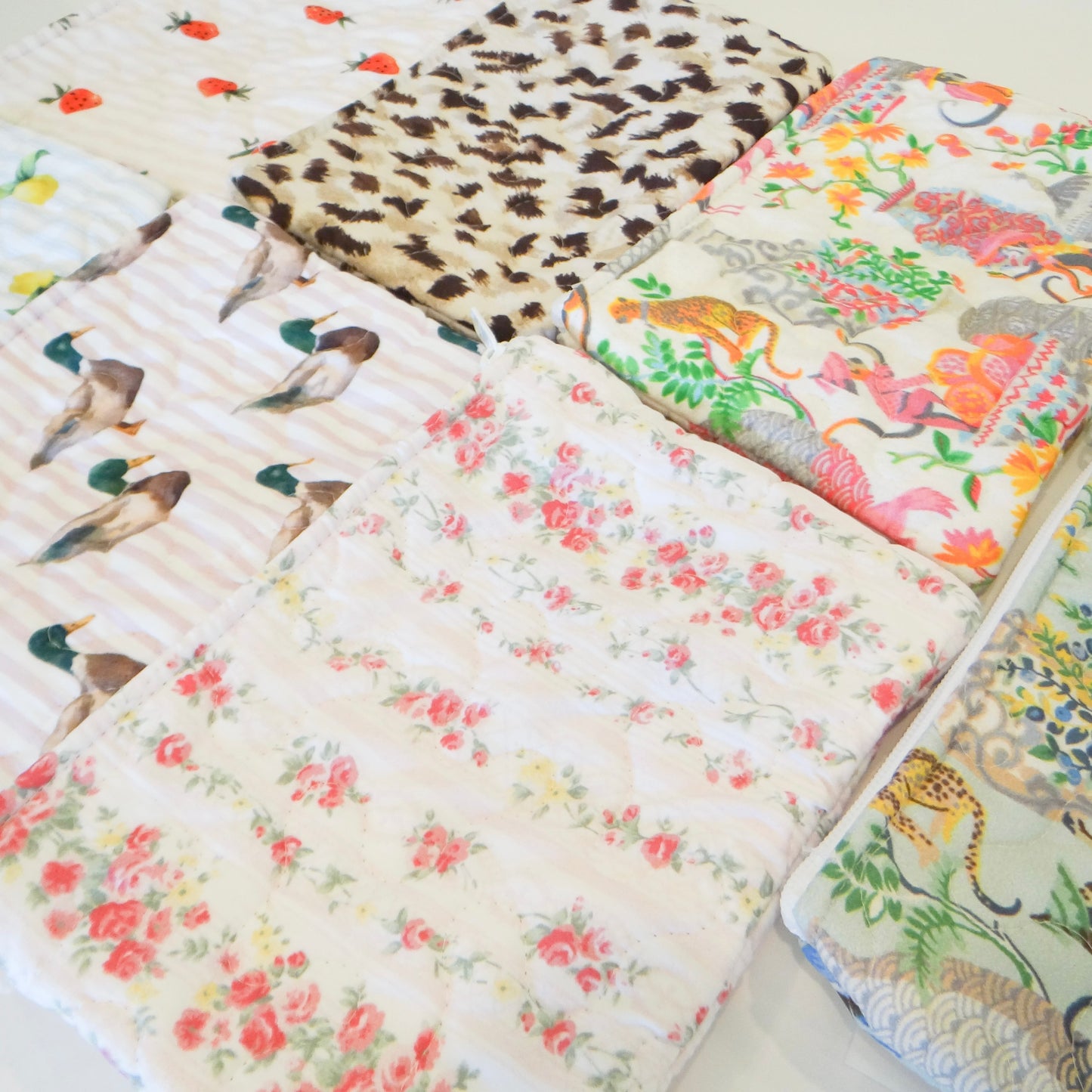 Quilted Makeup Bags