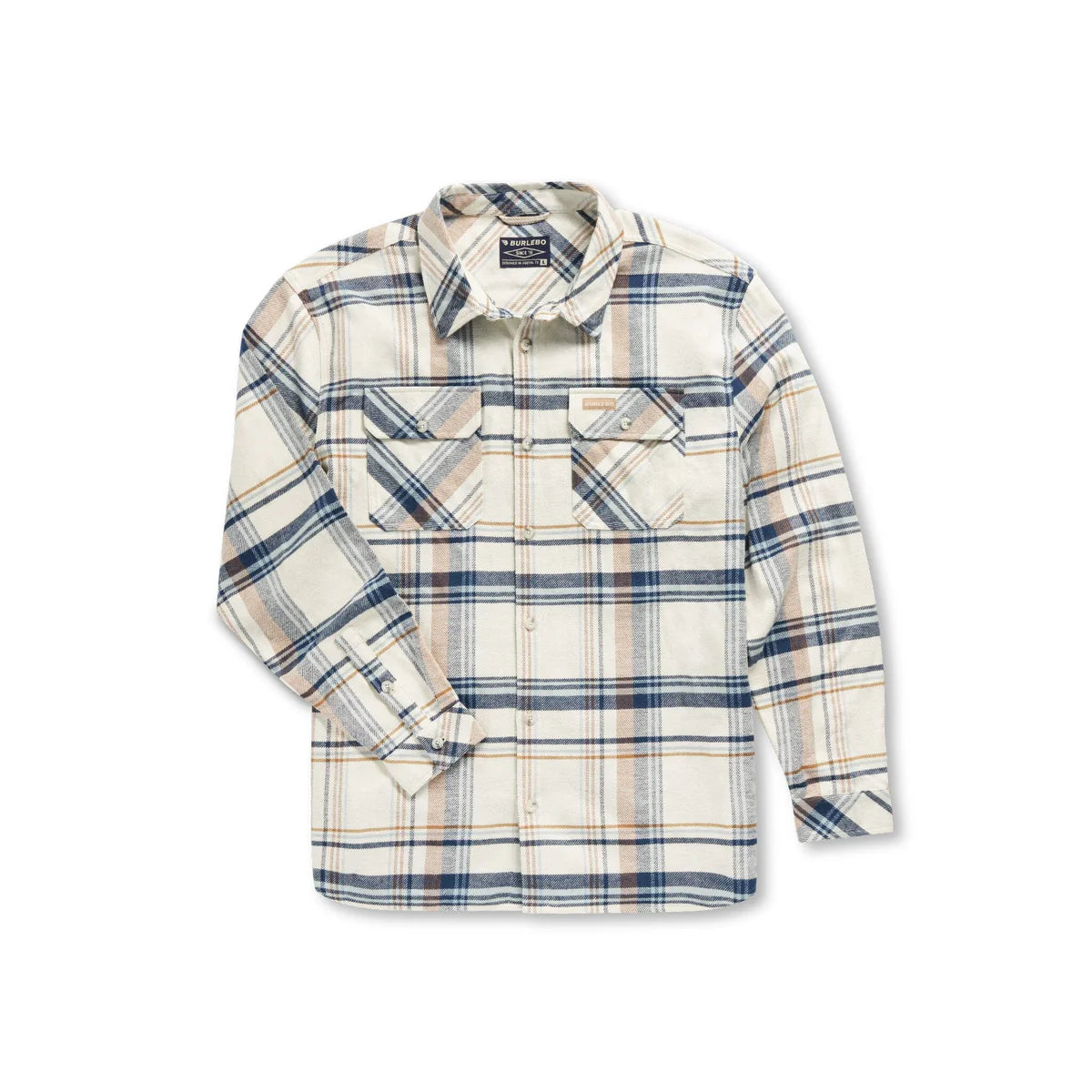 Burlebo Cream Flannel Shirt