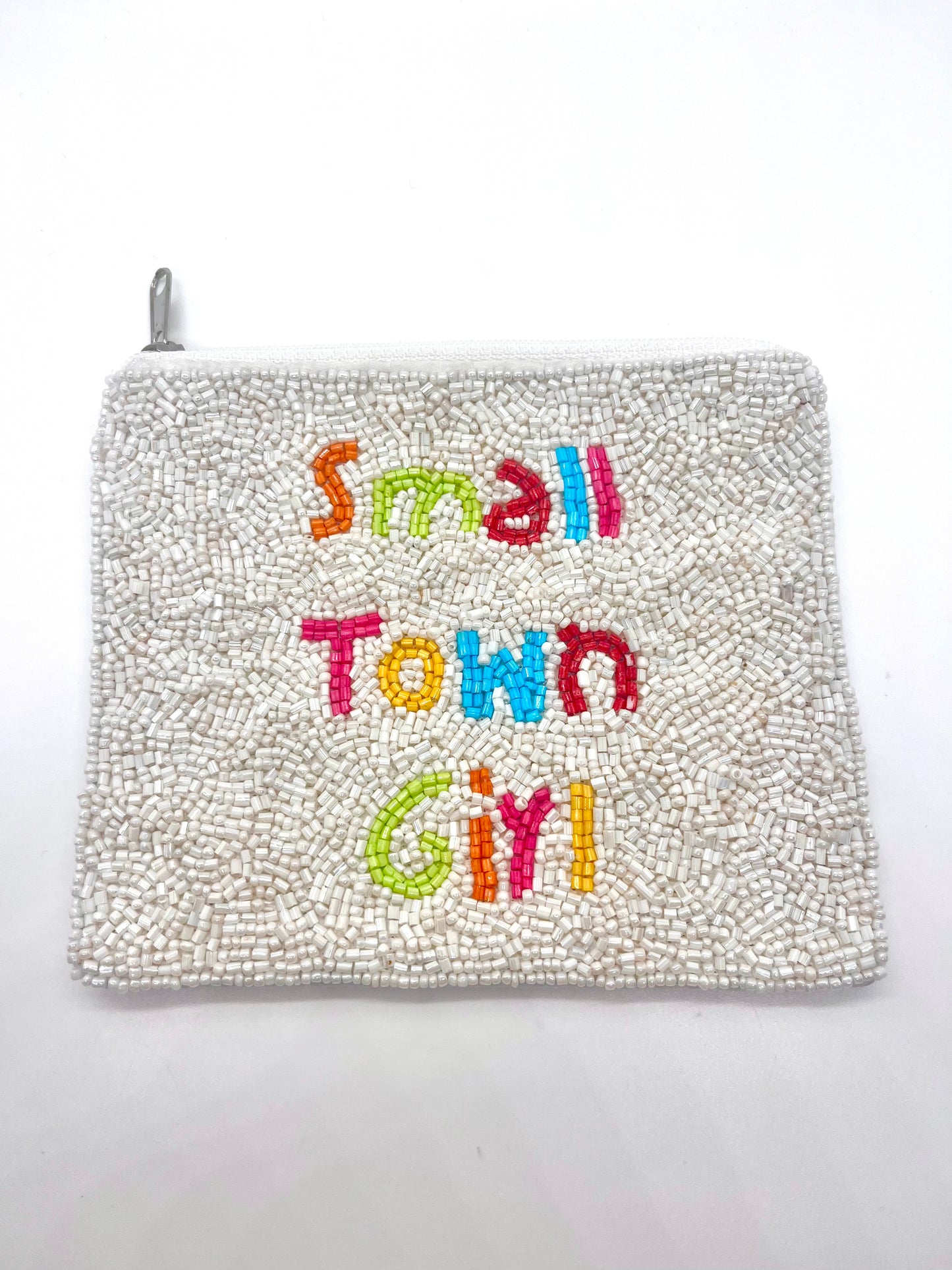 Small Town Girl Beaded Pouch