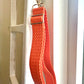 Orange Woven Purse Strap