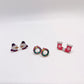 Vintage Christmas Studs