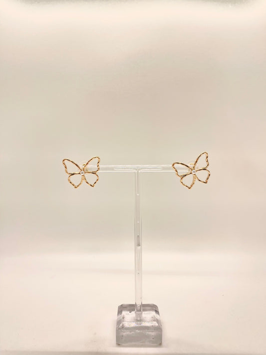 Earring of the Week 01/14 - Gold Butterfly