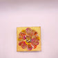 4 x 4 Textured Flower Artwork