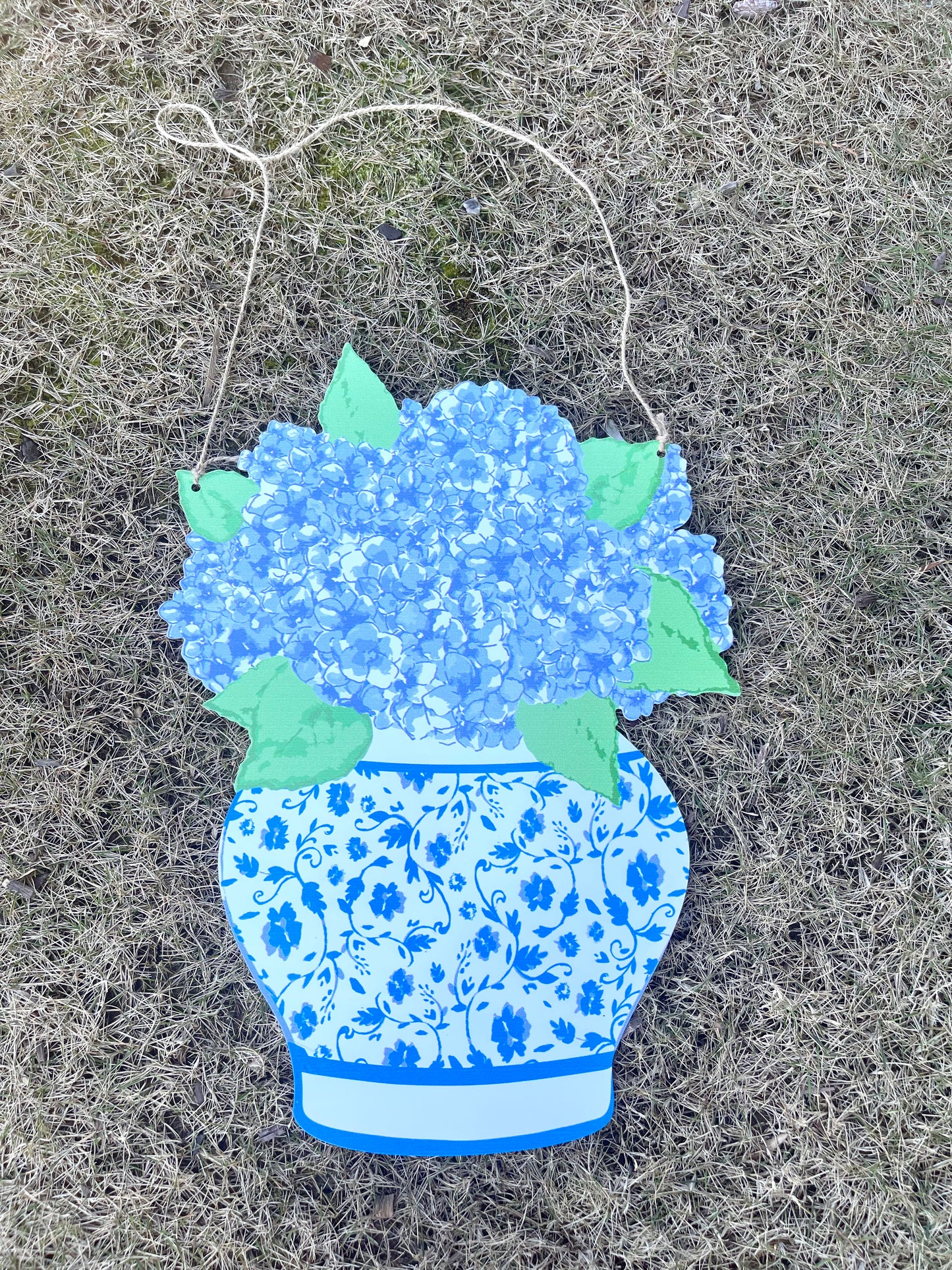 Hydrangea Door Hanger