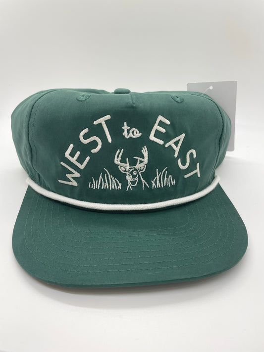 Green West to East Hat
