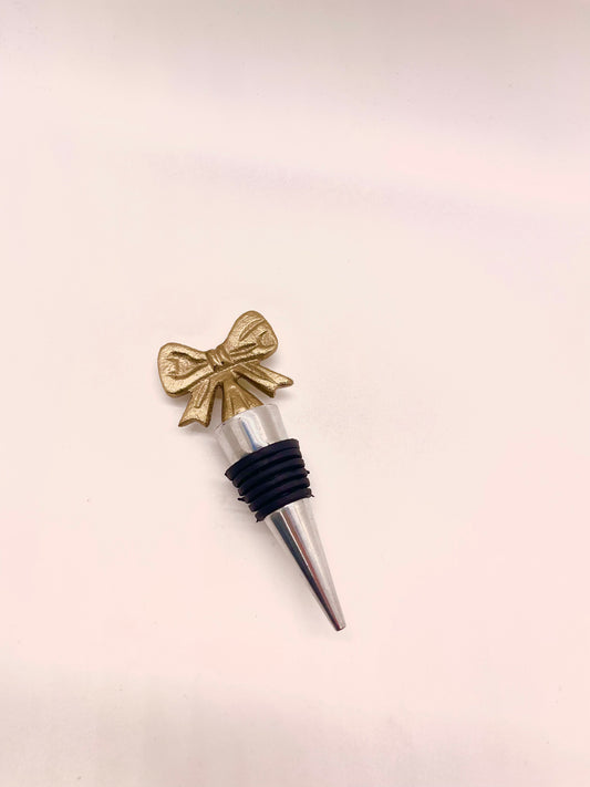 Bow Wine Stopper