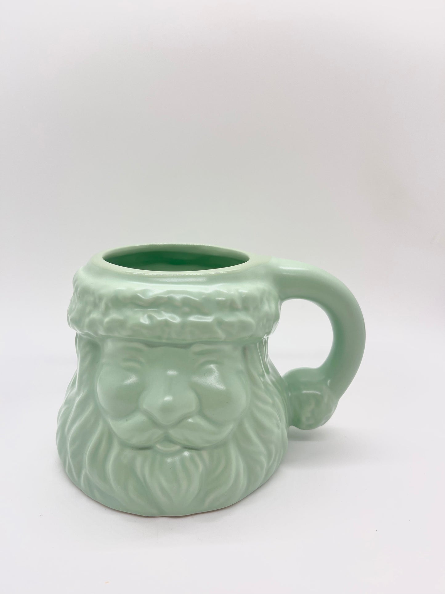 Green Santa Mug