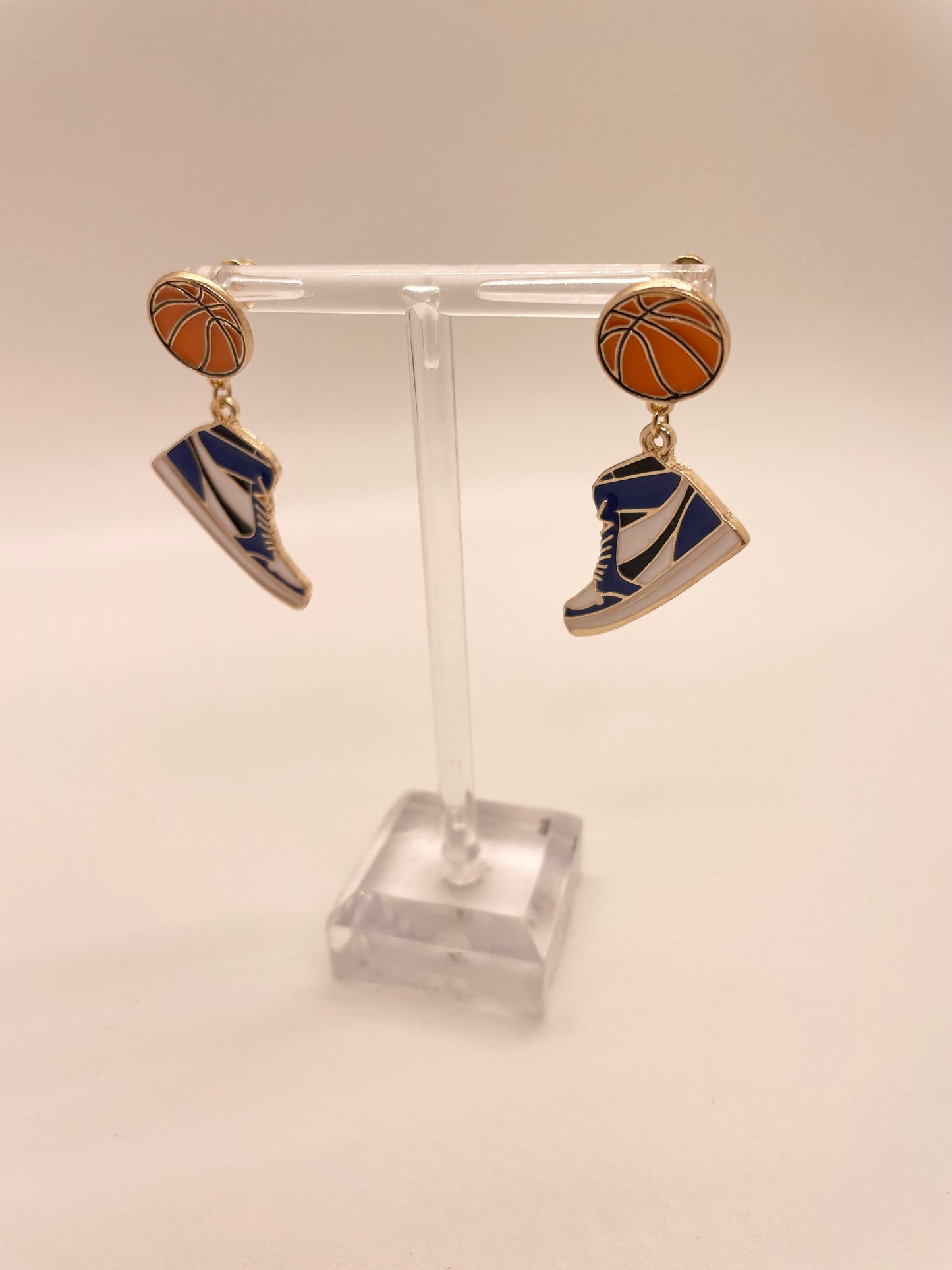 Auburn Nike Shoe Earrings