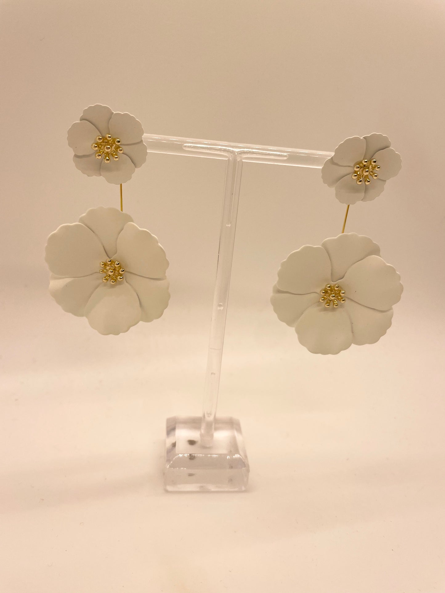 Laura Janelle Flower Jacket Earrings