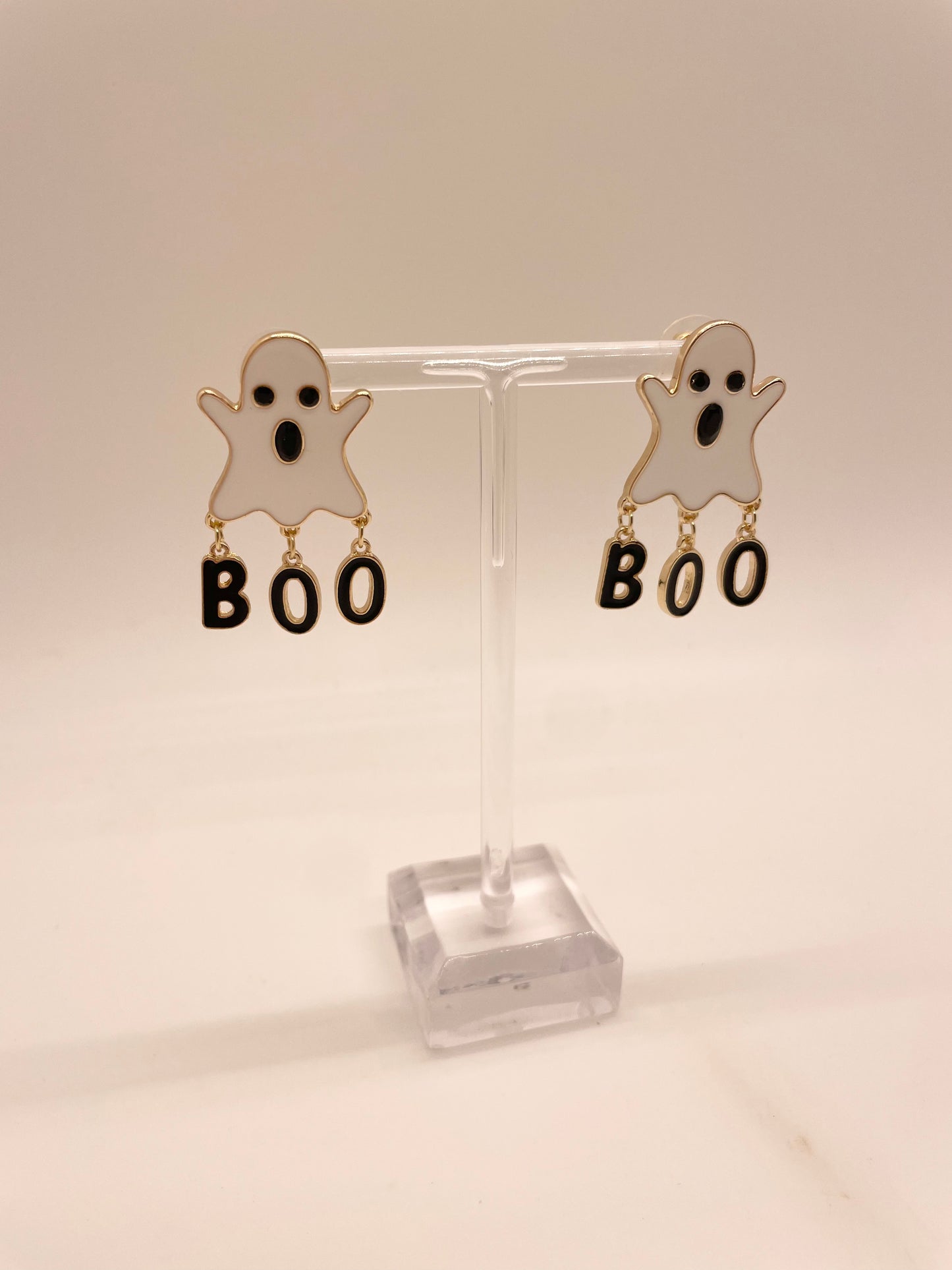Boo! Ghost Earrings