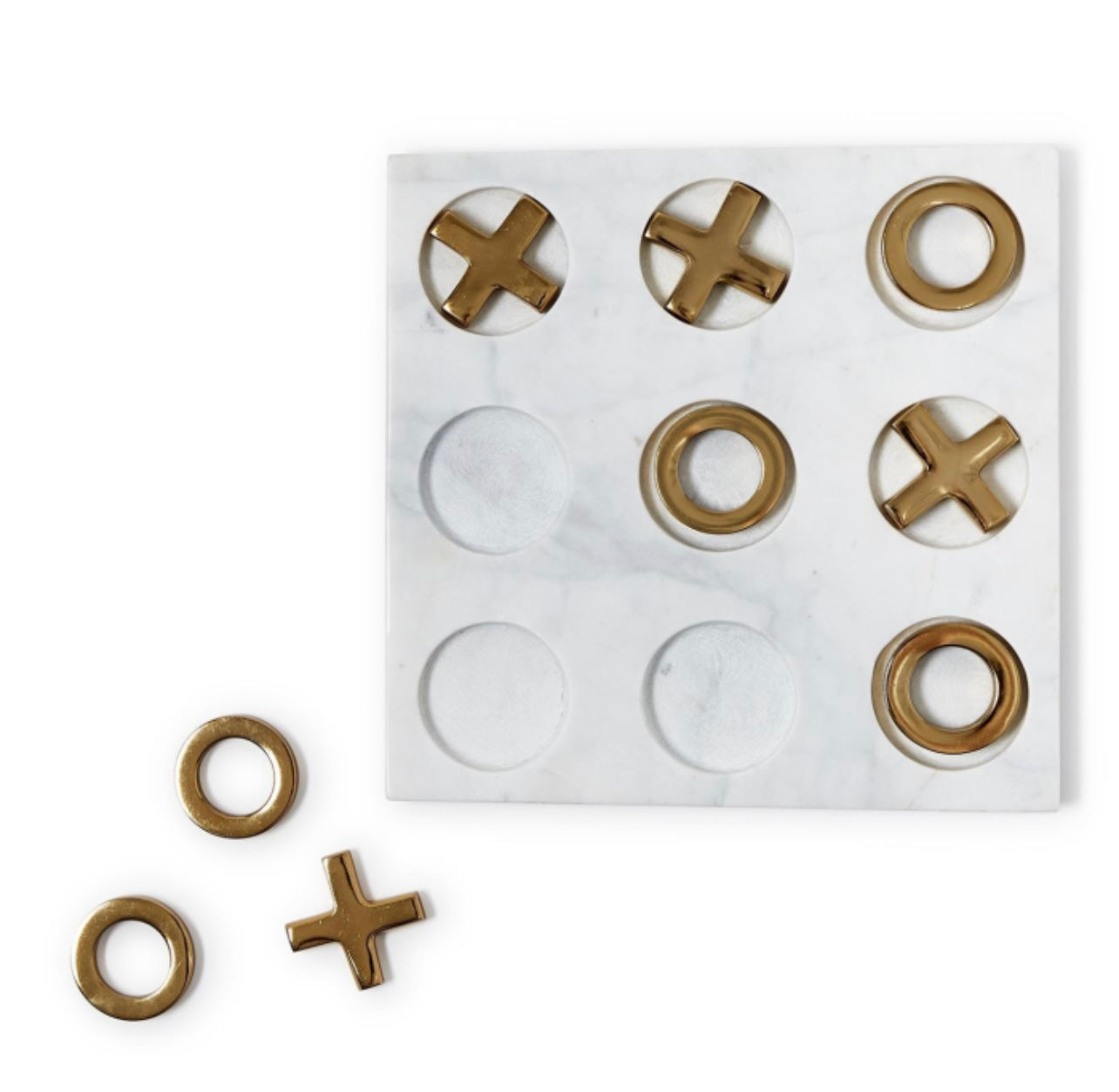 Marble Tic-Tac-Toe