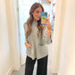 Shimmer Mock Neck Sweater
