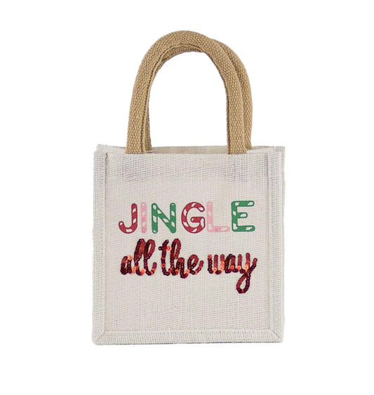 Jingle All the Way Petite Gift Tote