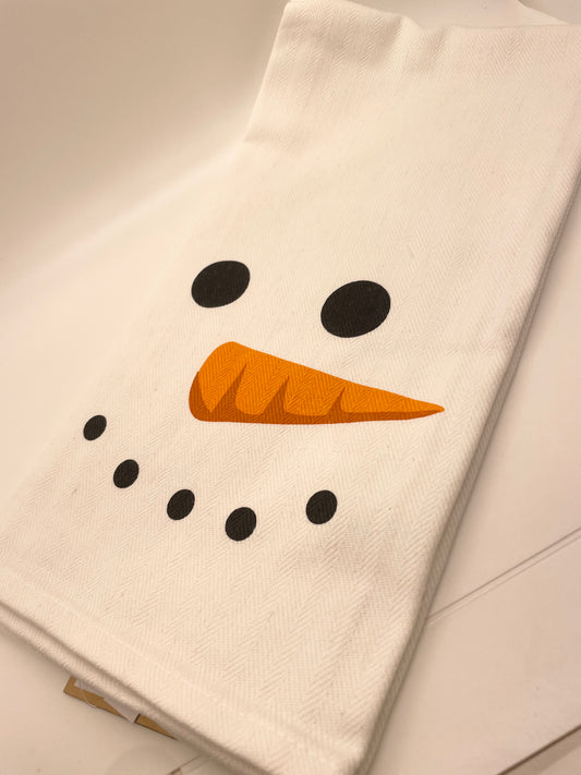 Snowman Hand Towel