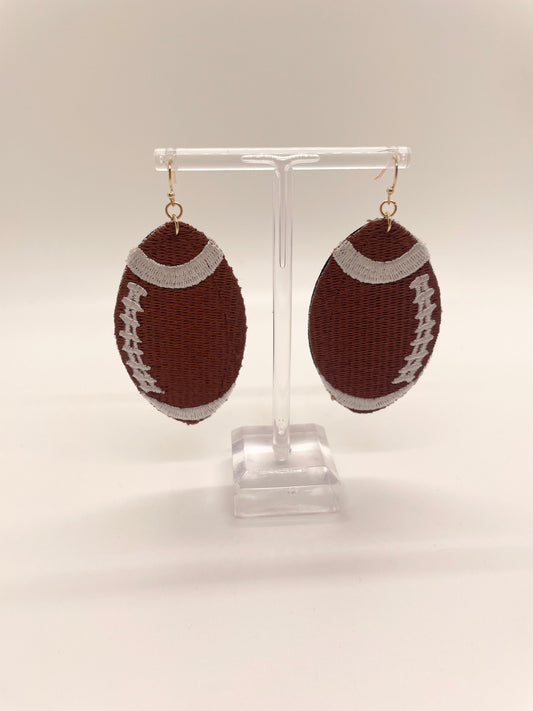 Football Drop Earring