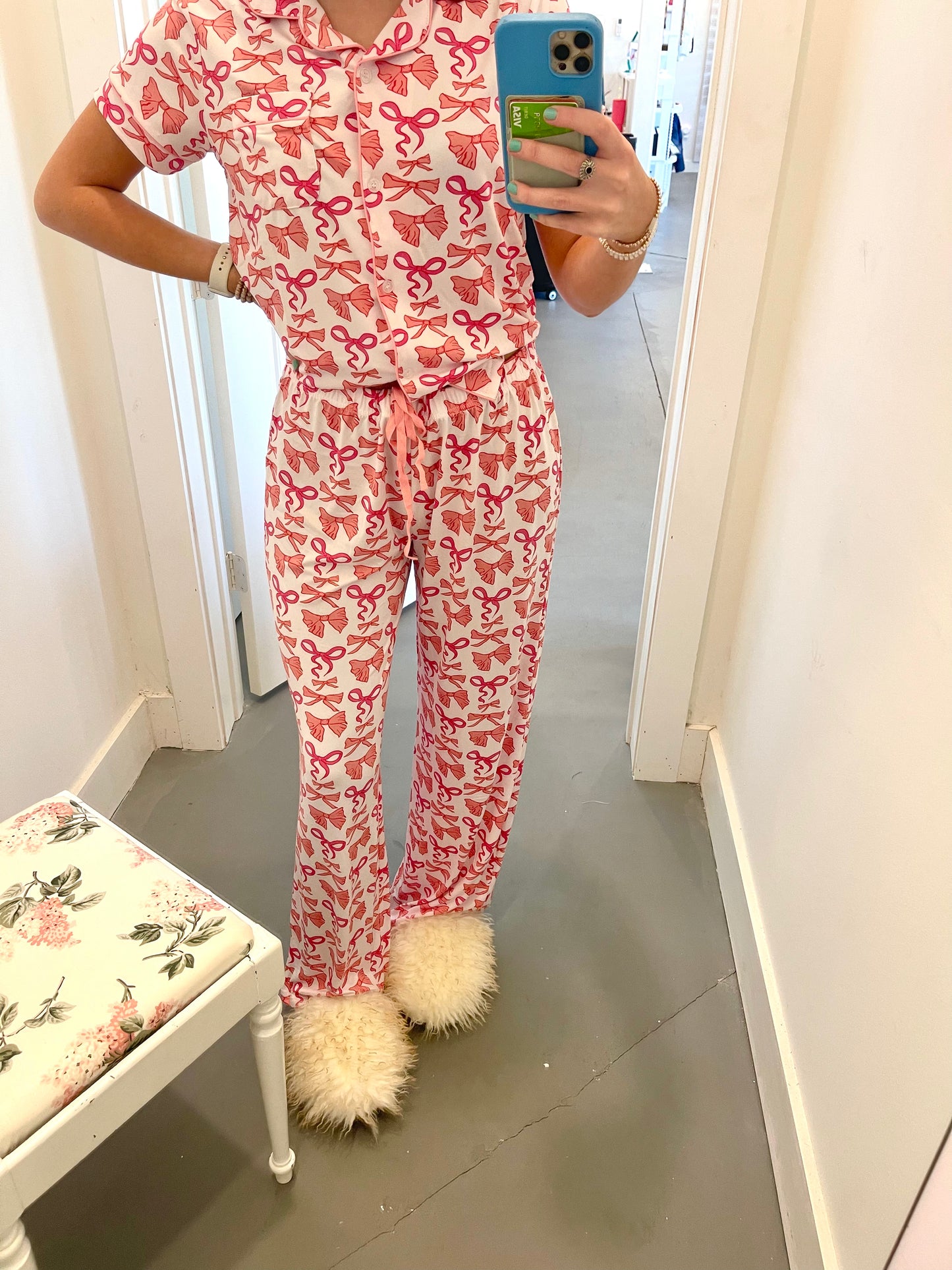 Sutton Bow Pajama Pants