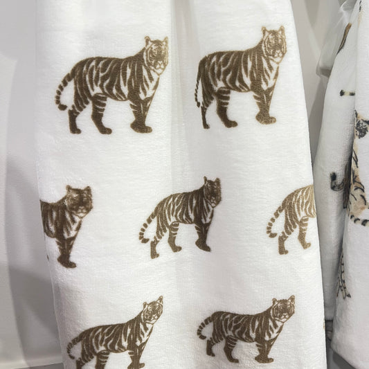 Tiger Prowl Throw Blanket