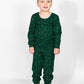 Kid's Woodsy Deer Long Sleeve Pajamas