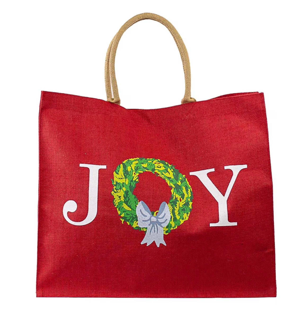 Joy Wreath Carryall Tote