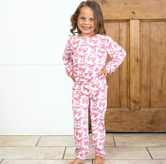 Kid's Sutton Bow Pajamas